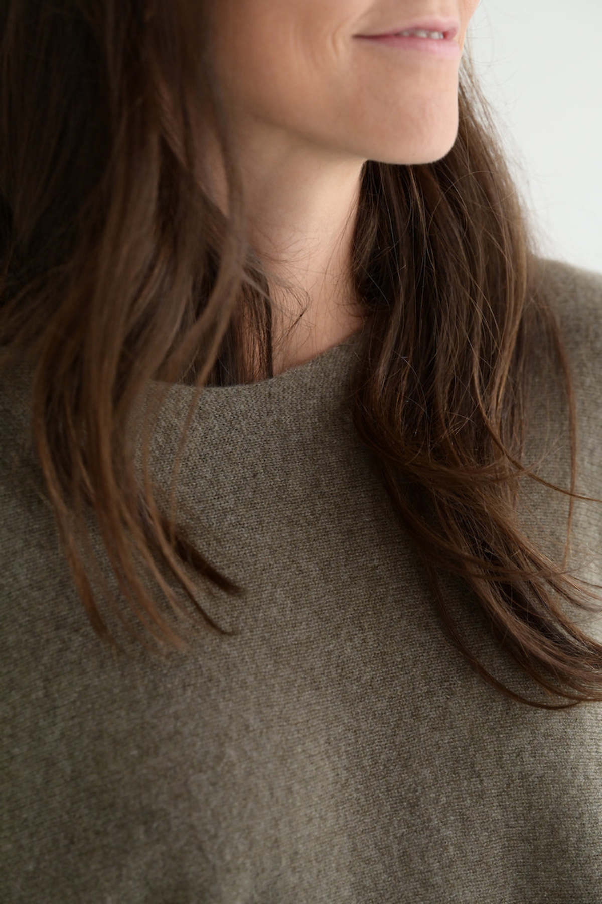 Album di Famiglia Handknit Cashmere Sweater - Nut - Image 3 of 5