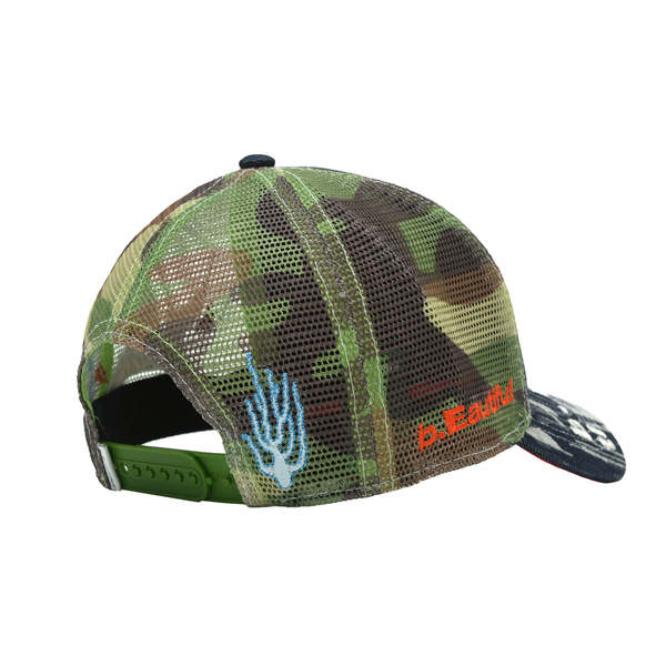b.eautiful Biyu Trucker Hat Black / Camo