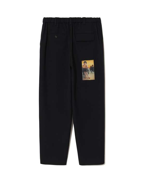 Undercover Twin Peaks Wool Easy Pants - Dark Navy | Garmentory