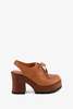 "INTENTIONALLY __________."HOBBY PLATFORM CLOG - WHISKEY/BLACK - Thumbnail 6