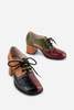 "INTENTIONALLY __________." JOE JOE FLARED OXFORD - MERLOT/WHISKEY COMBO/BLACK - Thumbnail 2