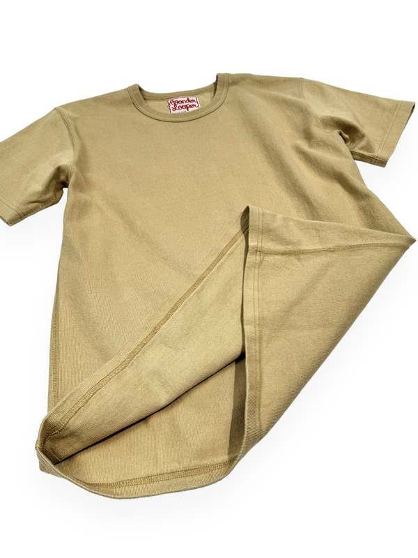 Wonder Looper Double Heavyweight Tee - Sand