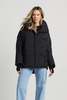 Adroit Sasha Cocoon Puffer Jacket - Black - Thumbnail 1