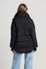 Adroit Sasha Cocoon Puffer Jacket - Black - Thumbnail 6