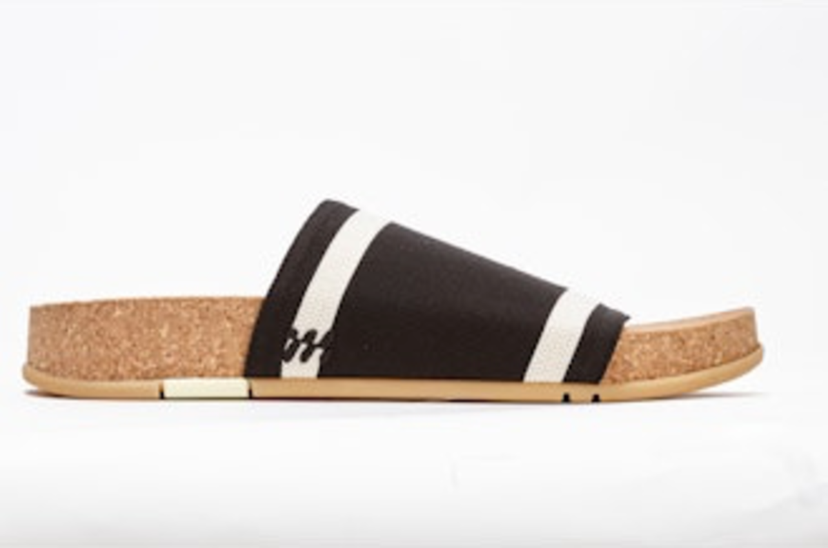 MESSAGE Shaw Black Slide Sandals size 45 MESSAGE Footwear | Shaw Slide main image 4
