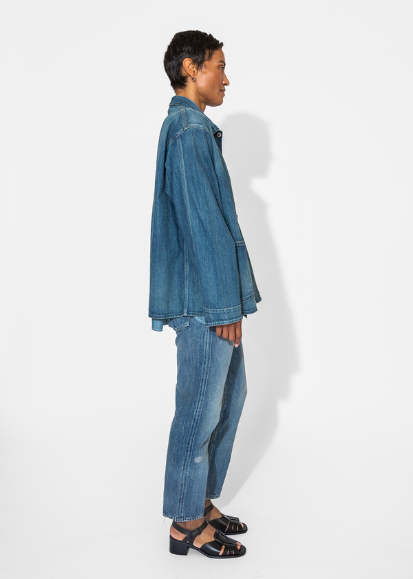Chimala Denim Chore Jacket - Medium Distress | Garmentory