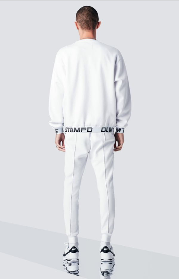 Stampd DRIVE SWEATSHIRT - WHITE Stampd DRIVE SWEATSHIRT - WHITE