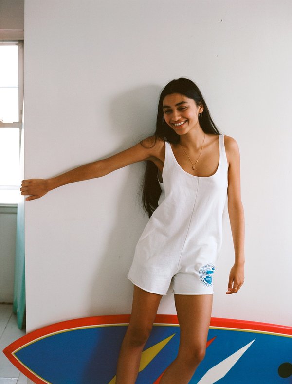 OffSeasonNYC Memento Shortsuit - White French Terry OffSeasonNYC Memento Shortsuit - White French Terry