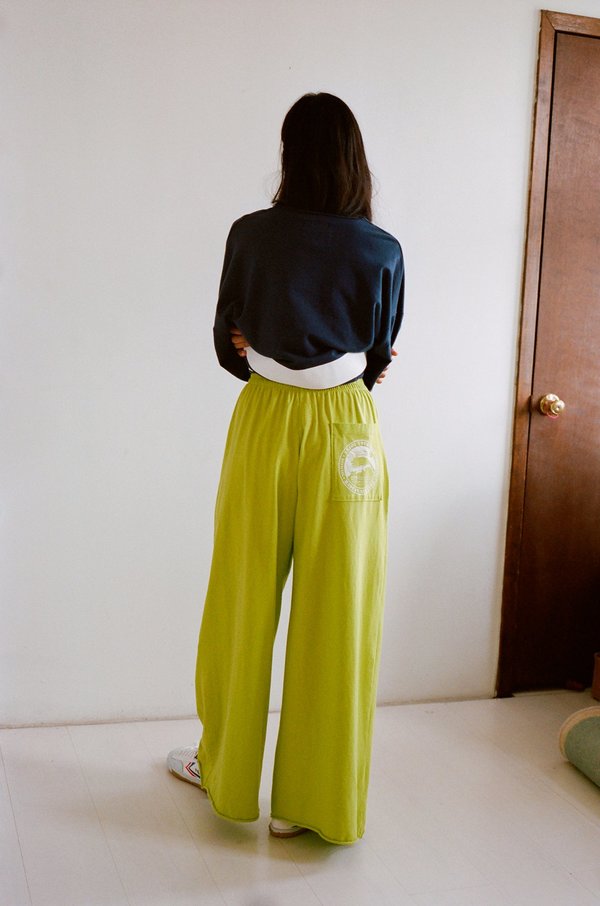 OffSeasonNYC Omiyage Lounge Pant - Citron Knit Jersey OffSeasonNYC Omiyage Lounge Pant - Citron Knit Jersey
