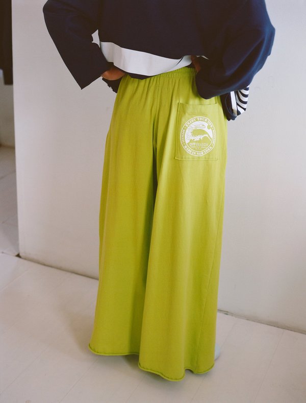 OffSeasonNYC Omiyage Lounge Pant - Citron Knit Jersey OffSeasonNYC Omiyage Lounge Pant - Citron Knit Jersey
