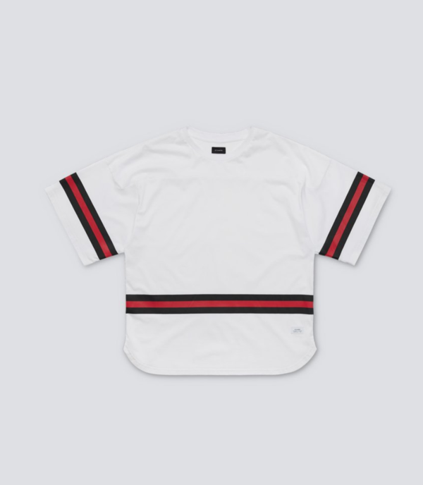 Stampd HOCKEY SHORT SLEEVE - WHITE Stampd HOCKEY SHORT SLEEVE - WHITE