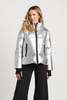 Adroit Pacific Down Hooded Jacket - Silver - Thumbnail 2