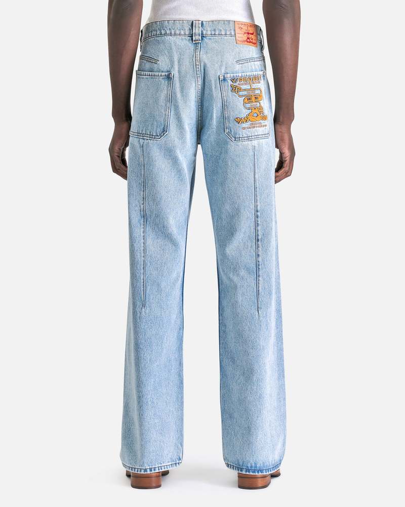 Y/project Evergreen Paris' Best Jeans - Evergreen Ice Blue Y/project Evergreen Paris' Best Jeans - Evergreen Ice Blue