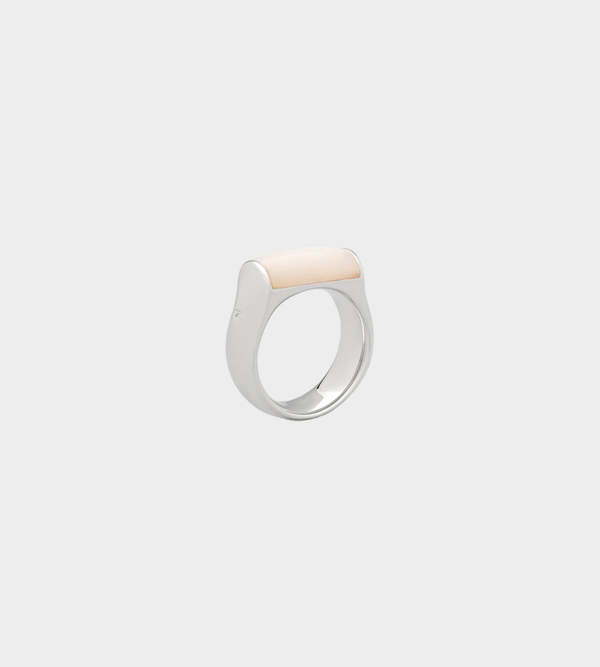 アクセサリー TOMWOOD Crest Ring Size 62 Crest Ring Blue Hawk Eye - Tom Wood Project Official Online