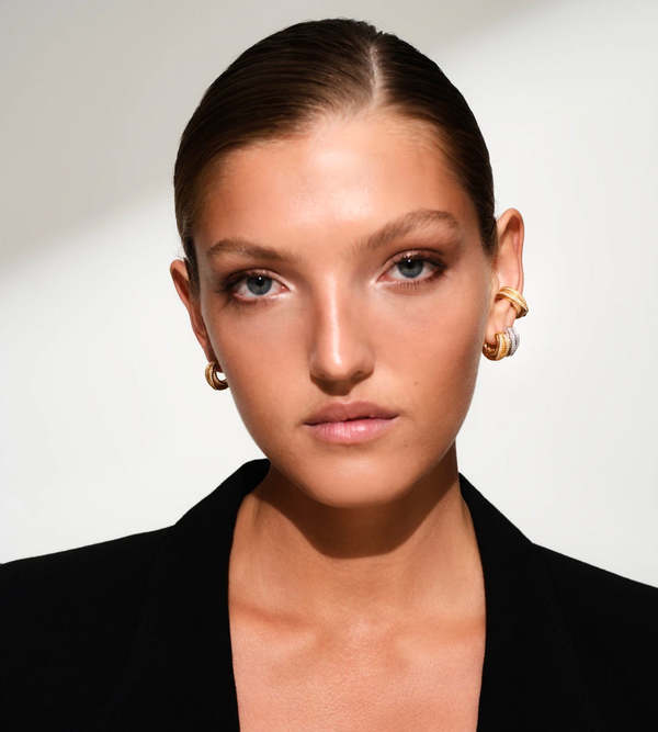 Tom Wood Orb Huggies