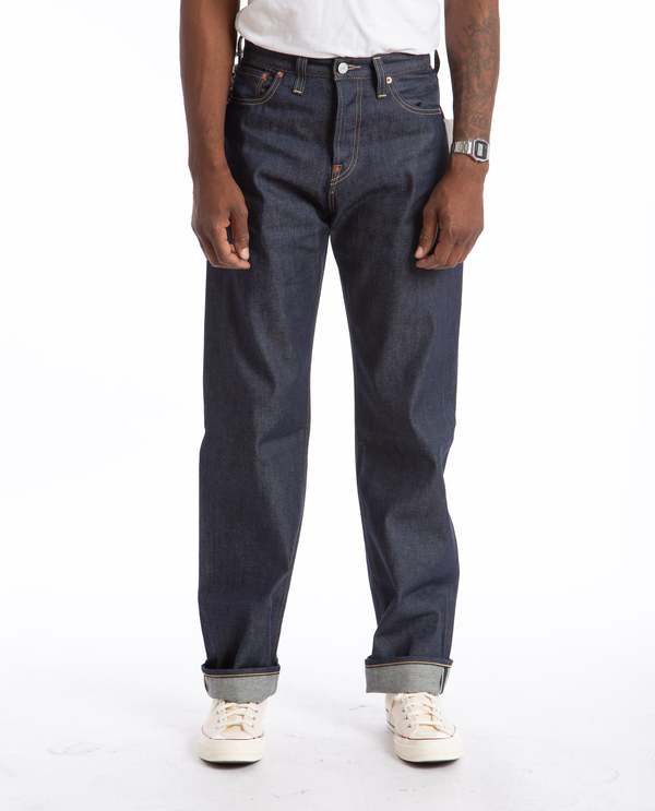 Levi's Vintage 1937 501 Original Fit Selvedge Jeans - DARK