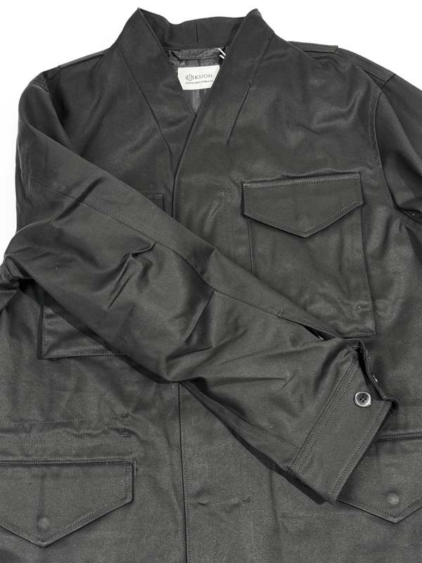 Kuon Kimono Collar Field Jacket | Garmentory