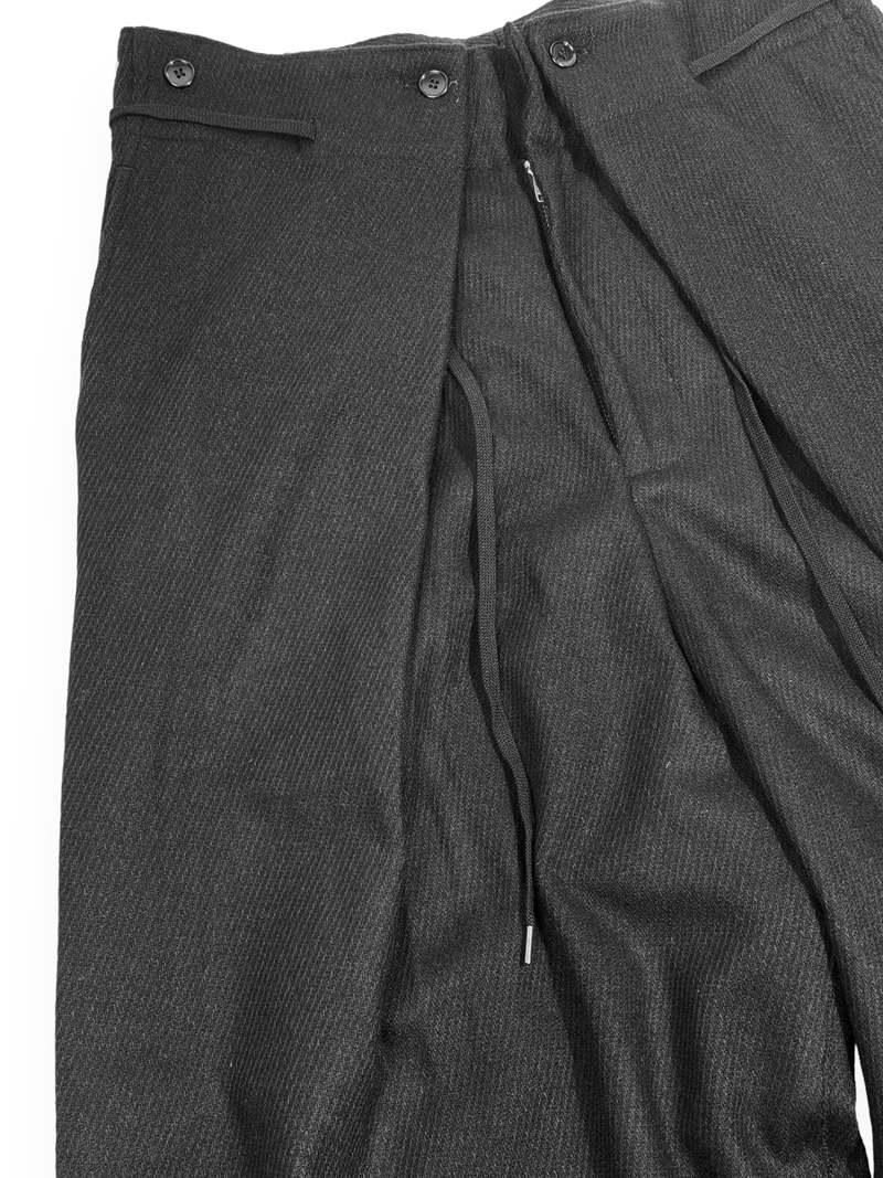 Kuon Recycled Wool Hakama Trousers | Garmentory