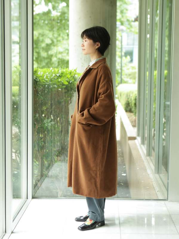 H+ Hannoh Wessel Milli Coat - Cinnamon | Garmentory