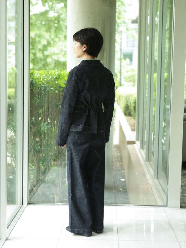 H+ Hannoh Wessel Veruska Jacket - Washed Denim