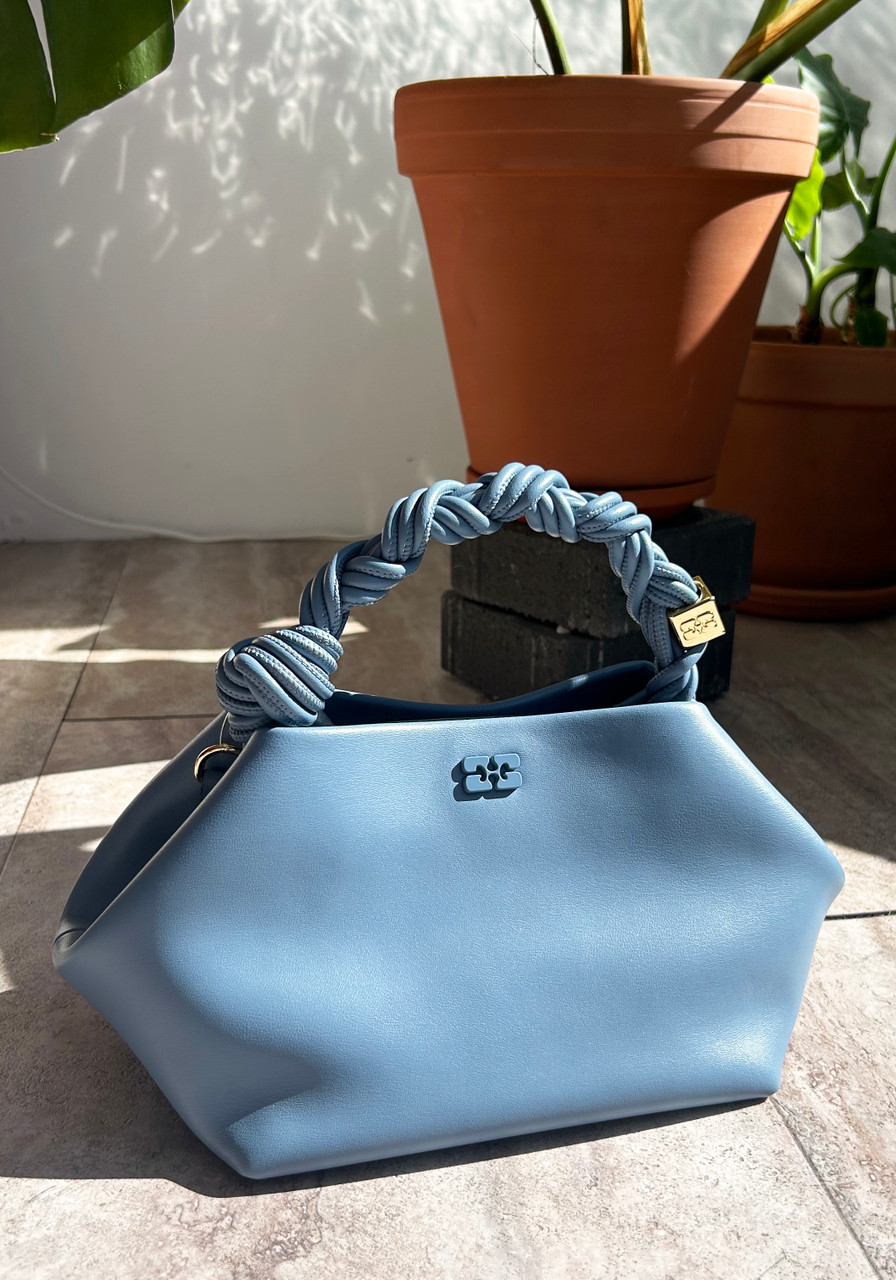 Ganni ■ Bou Bag Mini - Dusty Blue【 残りわずか】 Ganni □ Bou Bag Mini - Dusty Blue【 残りわずか】 Ganni Bou