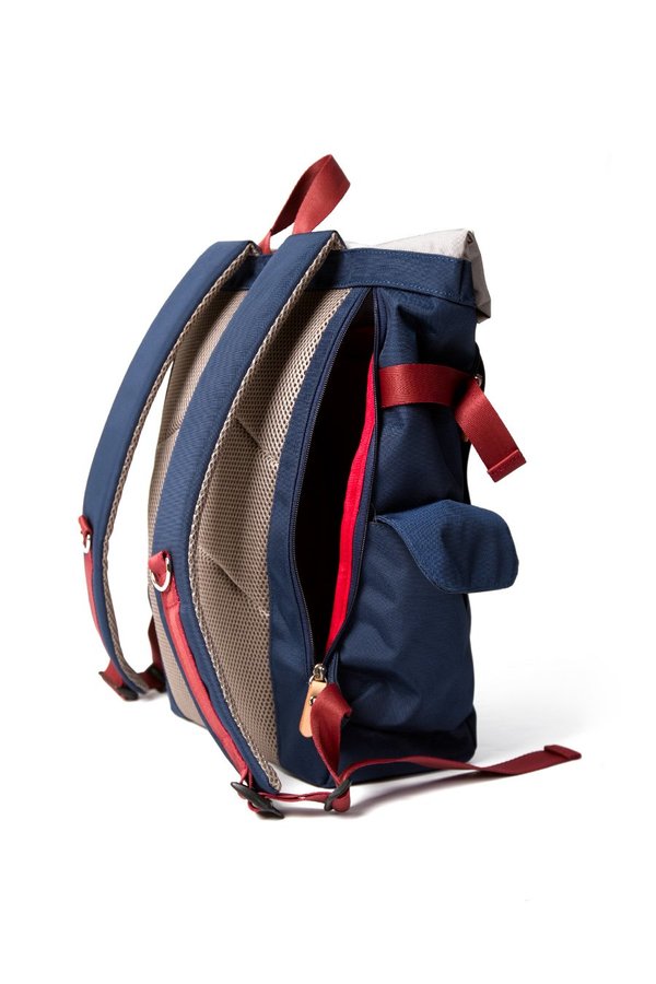 Harvest Label Rolltop Backpack - Navy Harvest Label Rolltop Backpack - Navy