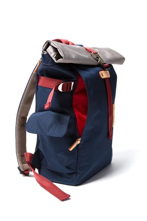 Harvest Label Rolltop Backpack - Navy Harvest Label Rolltop Backpack - Navy