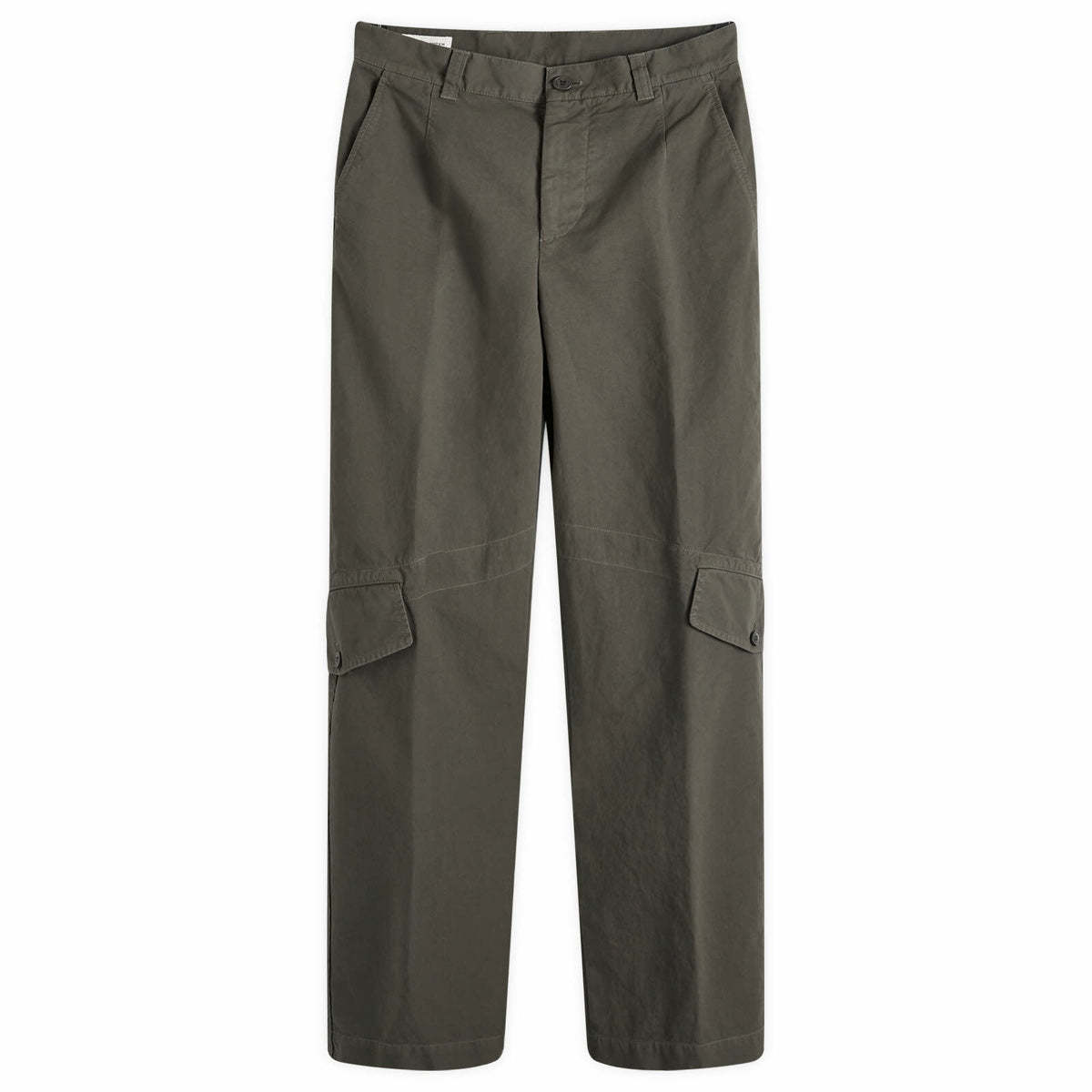 大人気【Dries Van Noten】Herringbone Loose Fit Cargo Pants Dries-Van-Noten-Loose-Fit-Wide