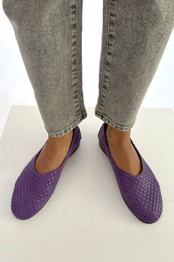 HEREU STUDIO Juliol Woven Flat - Plum