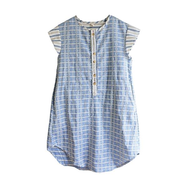 Kids nico nico Electric Block Henley Dress Kids nico nico Electric Block Henley Dress