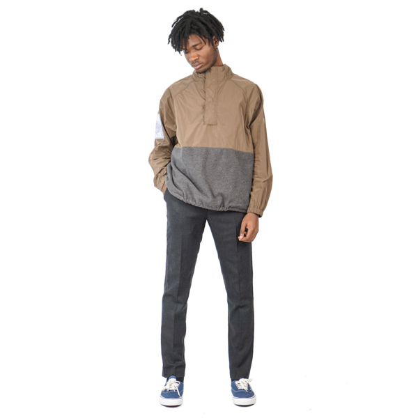Cav Empt Desire Half Zip - Brown Cav Empt Desire Half Zip - Brown