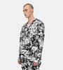 Davi Shirt - Black/White Floral Print - Thumbnail 2