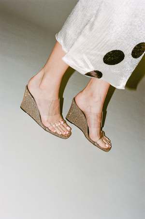 Maryam Nassir Zadeh Olympia Wedge - Argonian | Garmentory