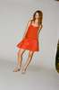 Tigra Tigra Ballet Dress - Fire Coral - Thumbnail 1