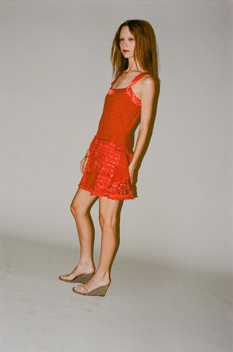 Tigra Tigra Ballet Dress - Fire Coral