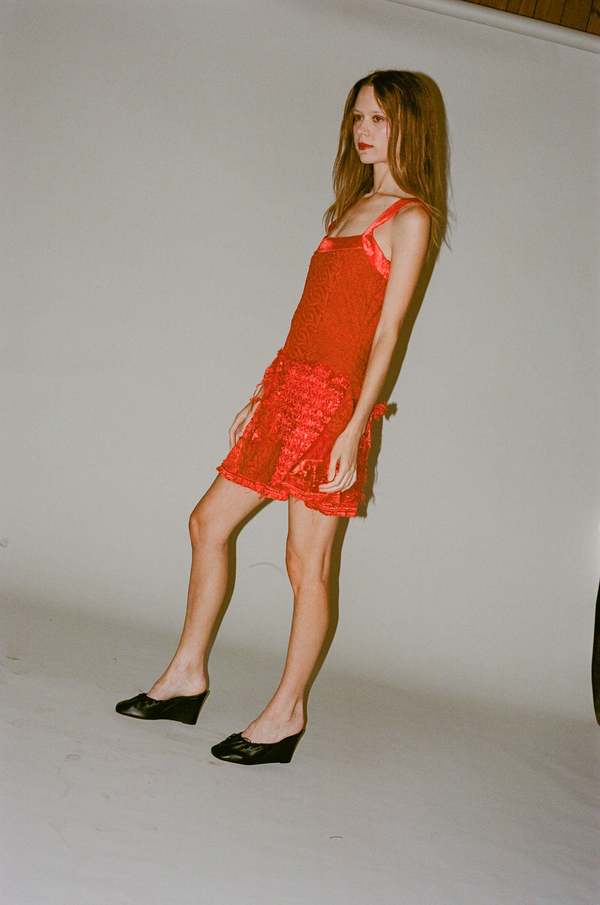 Tigra Tigra Ballet Dress - Fire Coral