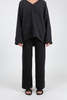 Lauren Manoogian Straight Pants - Ink - Thumbnail 1