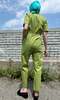 Birds of North America Nonpareil Jumpsuit - Avocado - Thumbnail 6