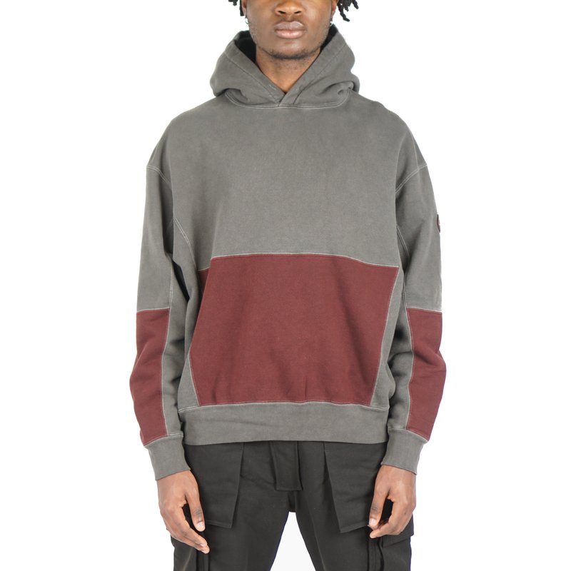 Cav Empt Overdyed Ziggurat Patch Heavy Hoody - Black