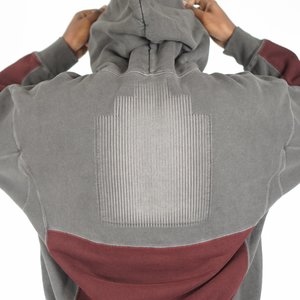 Cav Empt Overdyed Ziggurat Patch Heavy Hoody - Black" Cav Empt Overdyed Ziggurat Patch Heavy Hoody - Black"