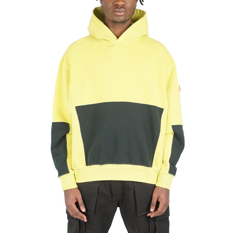 Cav Empt Overdyed Ziggurat Patch Heavy Hoody - Yellow | Garmentory