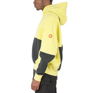 Cav Empt Overdyed Ziggurat Patch Heavy Hoody - Yellow Cav Empt Overdyed Ziggurat Patch Heavy Hoody - Yellow