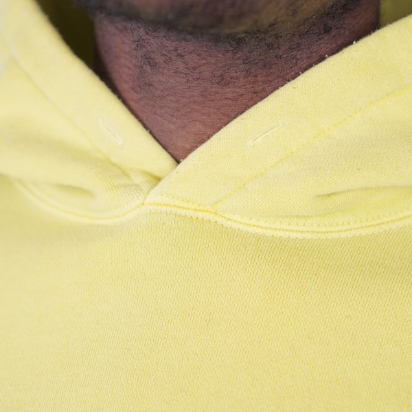 Cav Empt Overdyed Ziggurat Patch Heavy Hoody - Yellow | Garmentory