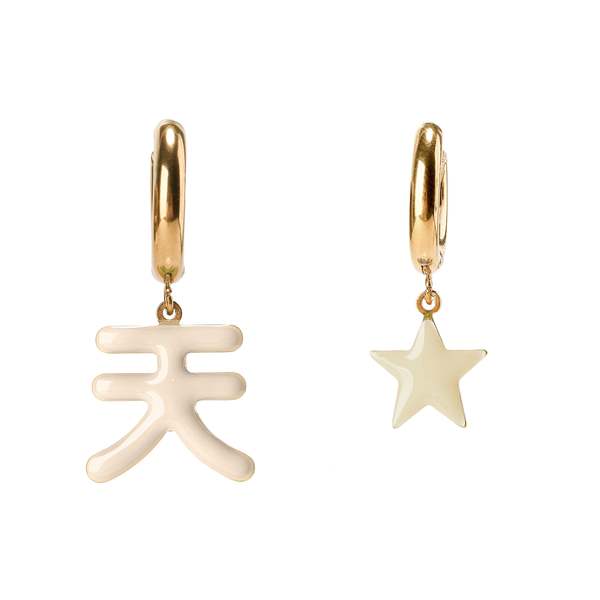 MATTER MATTERS Universe Uranus Earrings - Sky