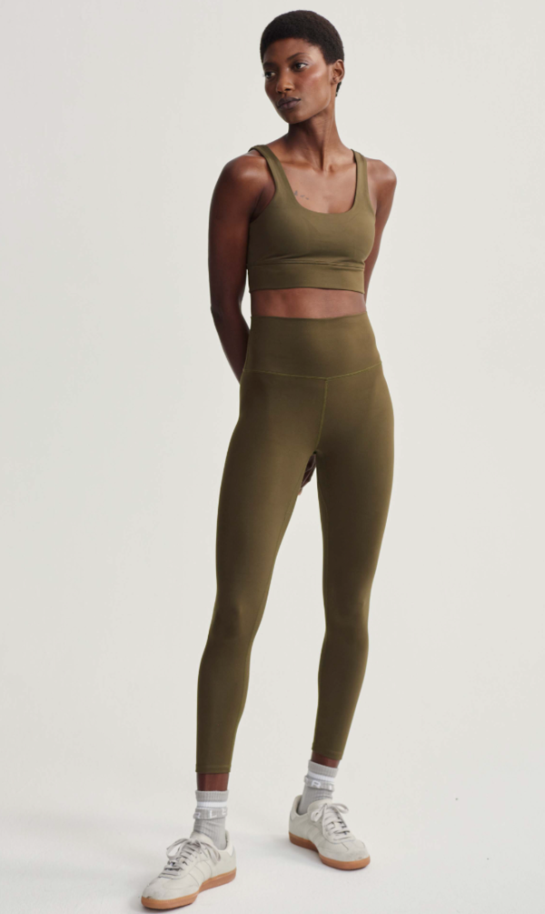 Varley FreeSoft High Rise Legging 25 - Dark Olive