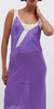Christopher Esber Encased Lace Cami Tank Dress - Grape/White - Thumbnail 3