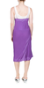Christopher Esber Encased Lace Cami Tank Dress - Grape/White - Thumbnail 5