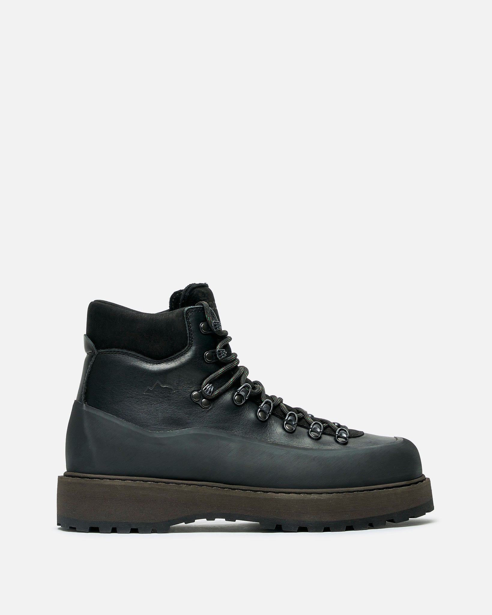 Bottes Diemme Roccia Vet En Cuir Noir, Taille 46, Fait Main En Italie - Occasion Très Bon état