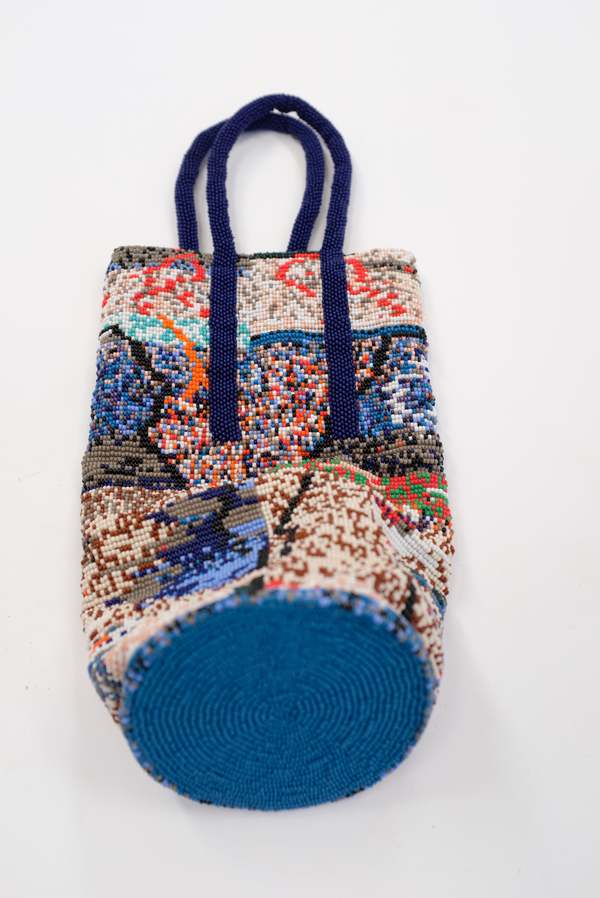 Cordera Beaded Bag - Blue Multi | Garmentory