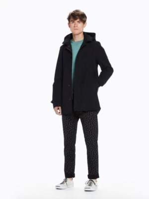 Scotch & Soda Fishtail Parka in Night Scotch & Soda Fishtail Parka in Night